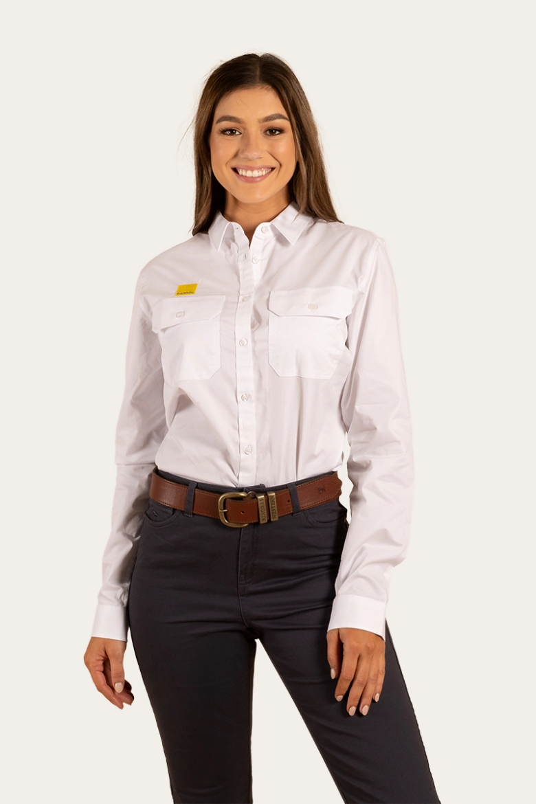 Picture of Ray White Womens Dress Shirt - White